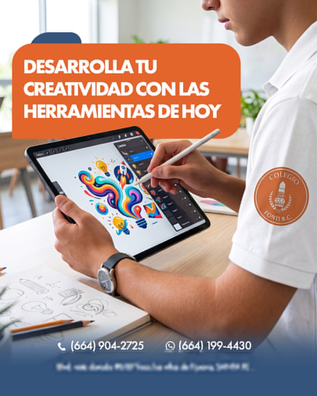Herramientas creativas en Colegio Fonti